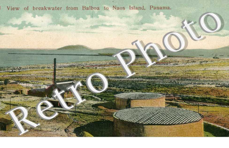 View of Breakwater from Balboa to Naos Island