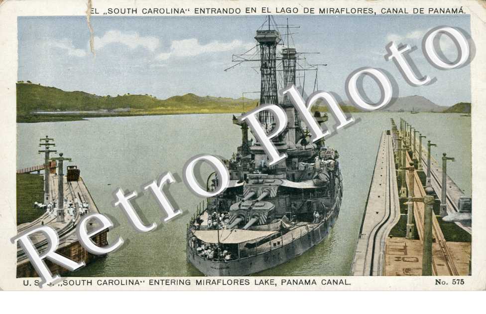 South Carolina, Entrando en el Lago de Miraflores