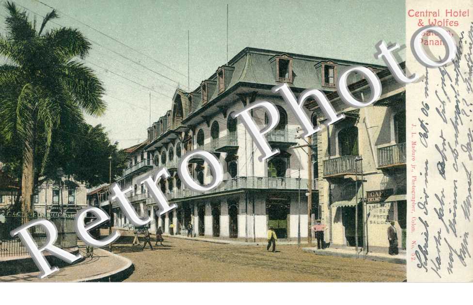 Central Hotel and Wolfes saloon