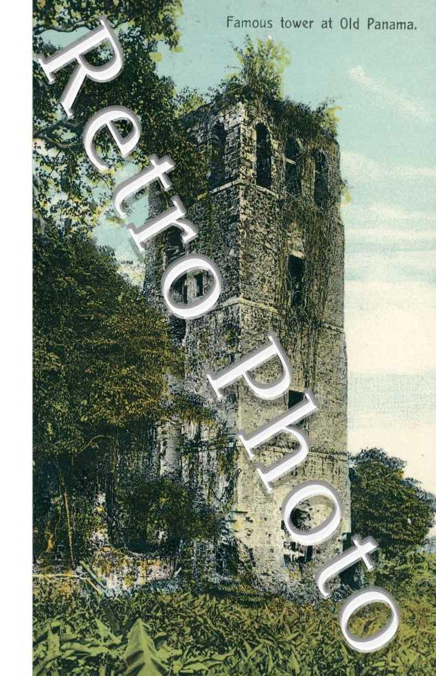 Famous tower at Old panama