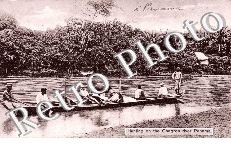 Hunting on the Chagres river Panama