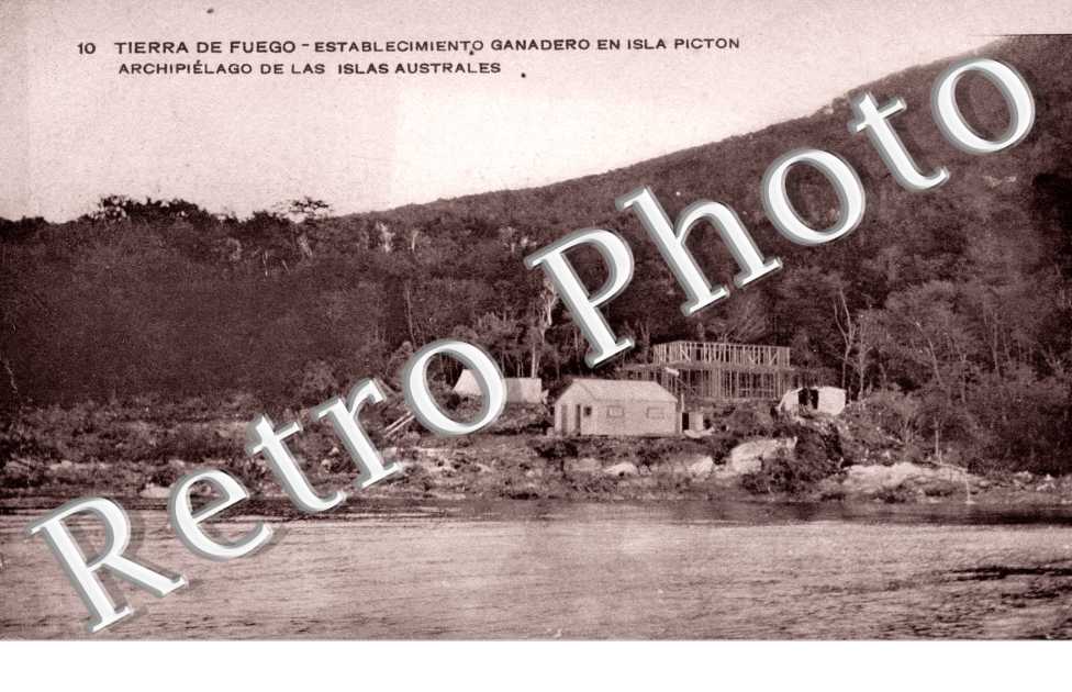 Establecimiento ganadero en isla Picton - archipielago de las islas australes