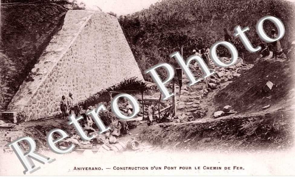 Construction d'un Pont pour le Chemin de Fer