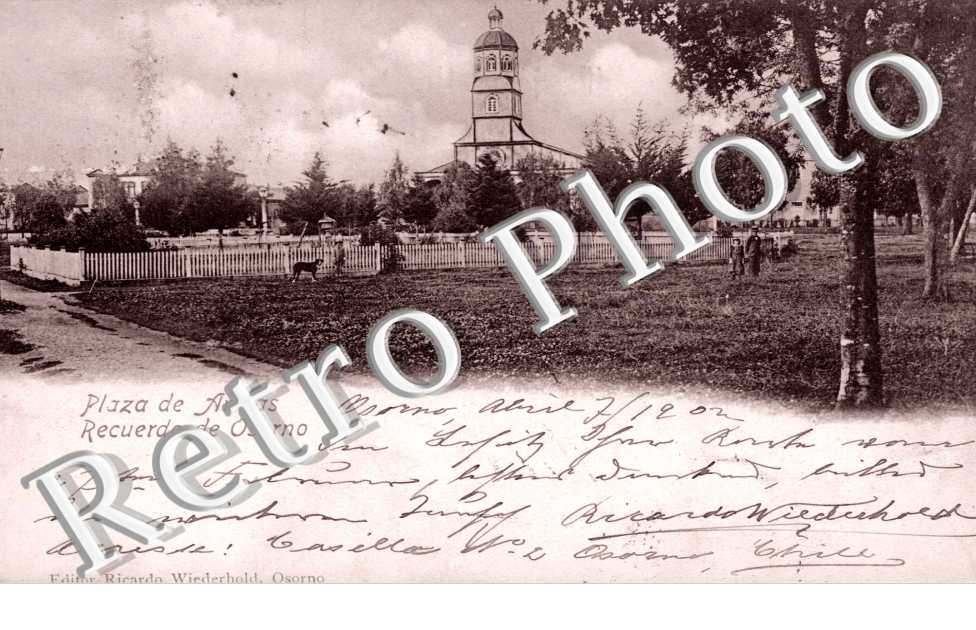 Plaza de Armas, Recuerdo de Osorno