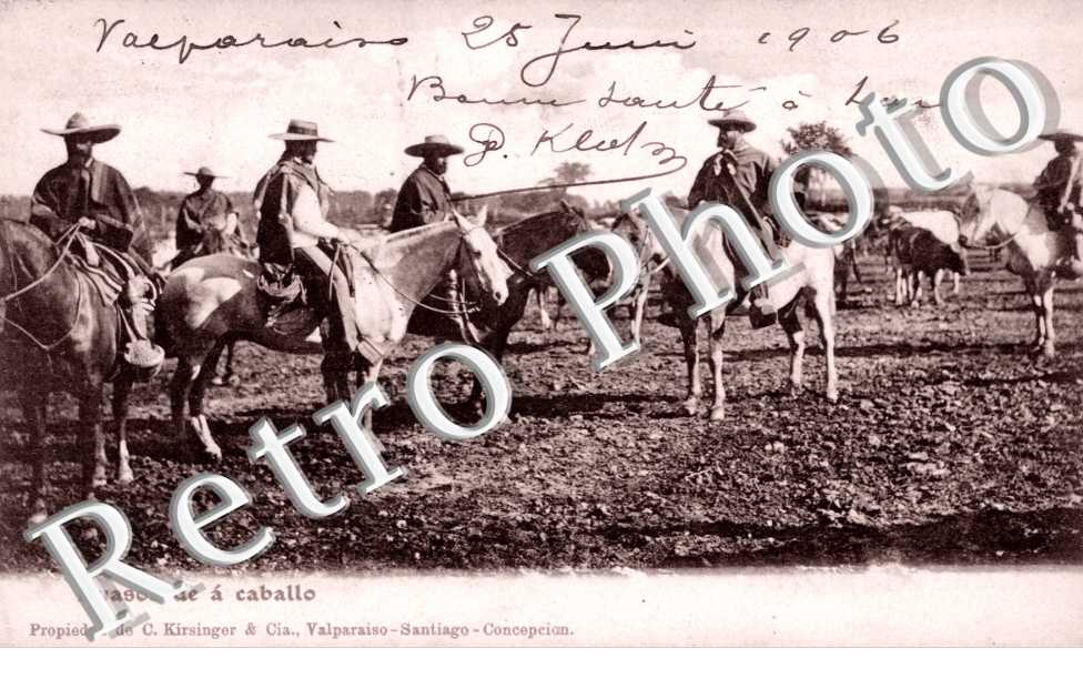 Huasos de a caballo