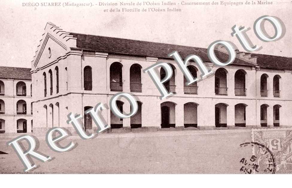 Division Navale de l'Océan Indien - Casernements