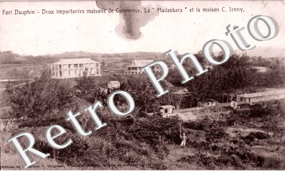 Deux Importantes Maisons de Commerce "la Madaskara" et la Maison C. Jenny