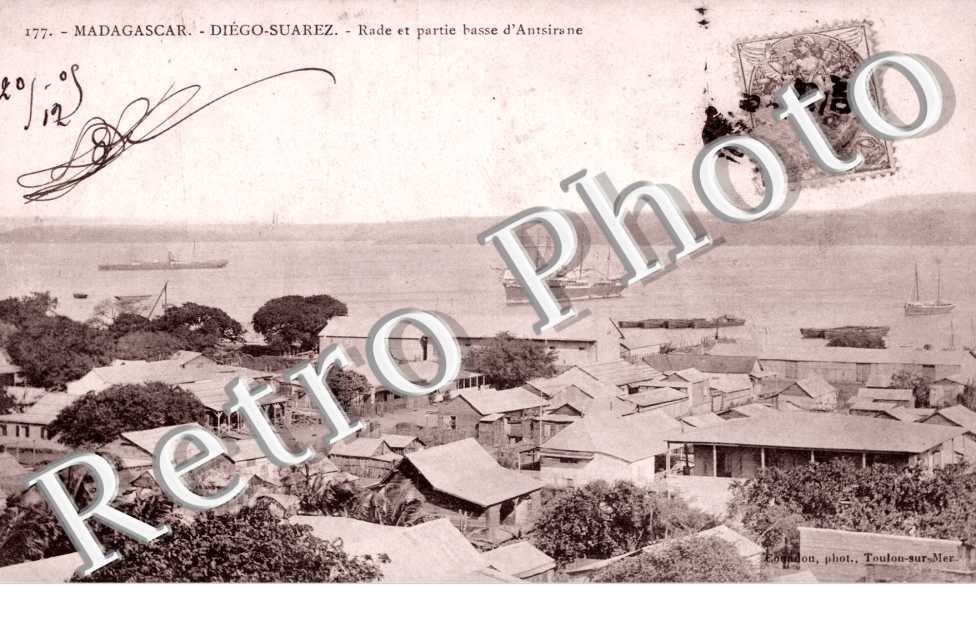 Rade et partie basse de la ville, Diego-Suarez