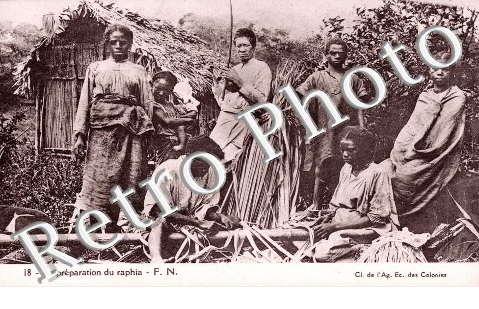 la Preparation du Raphia