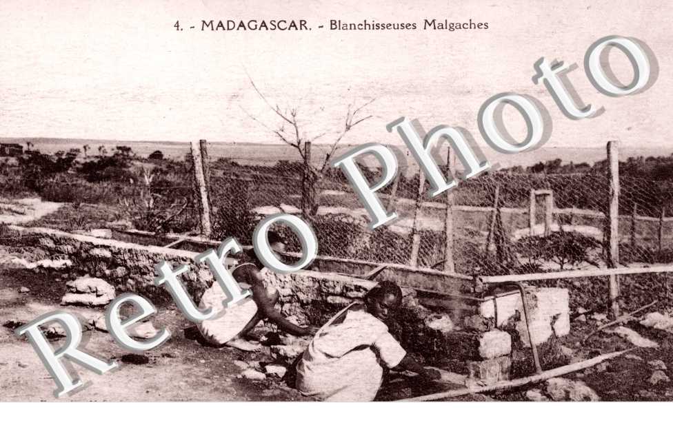 Blanchisseuses Malgaches