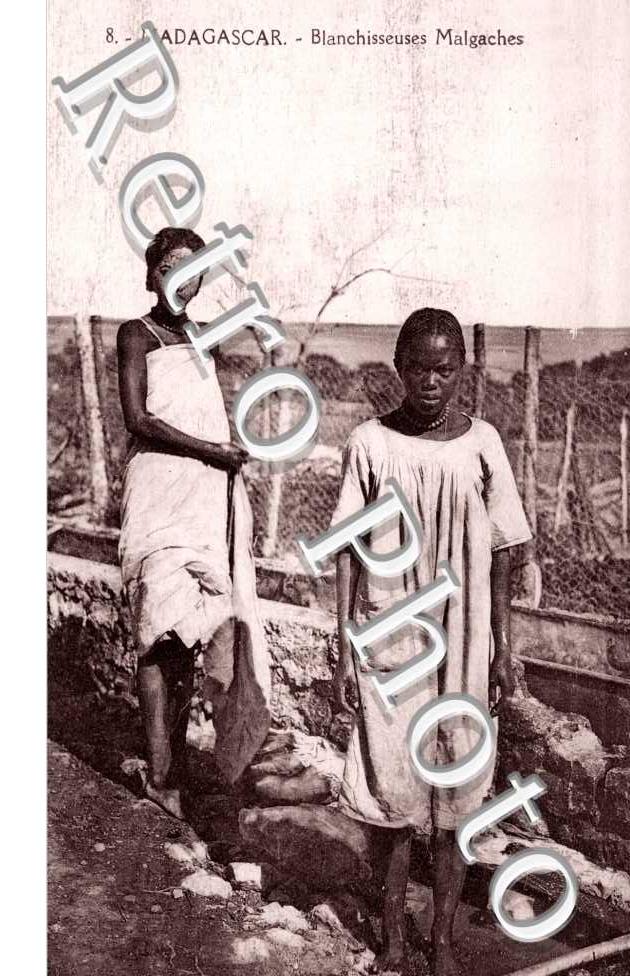 blanchisseuses Malgaches