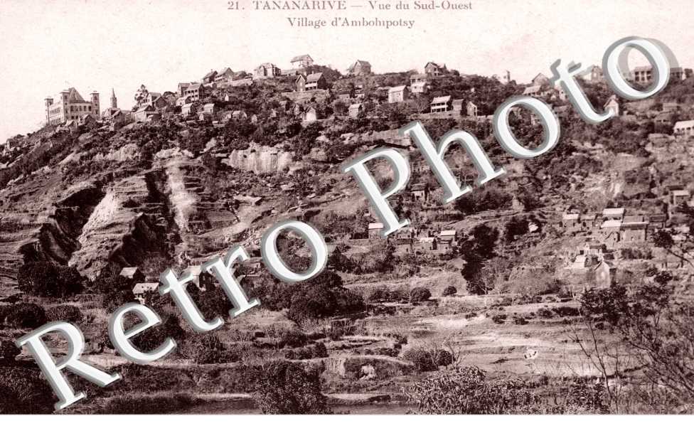 Vue du Sud-Ouest, Village d'Ambohipotsy