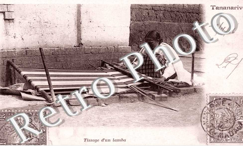 Tissage d'un lamba
