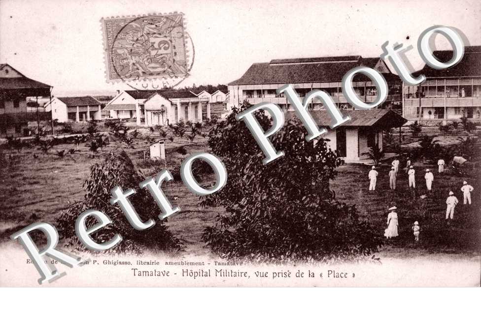Hopital Militaire, Vue prise de la Place