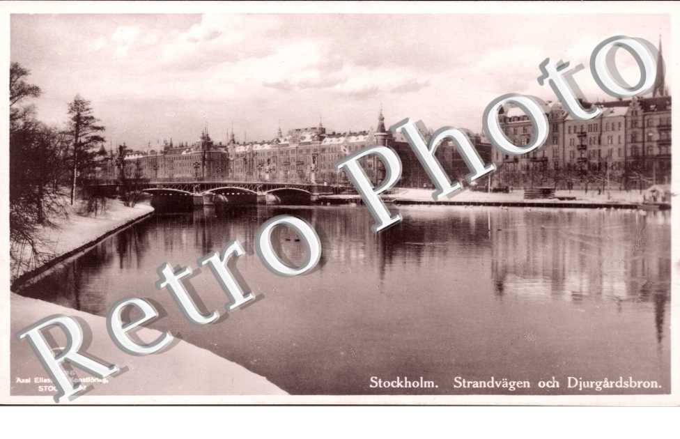 Trandvagen och Djurgadsbron
