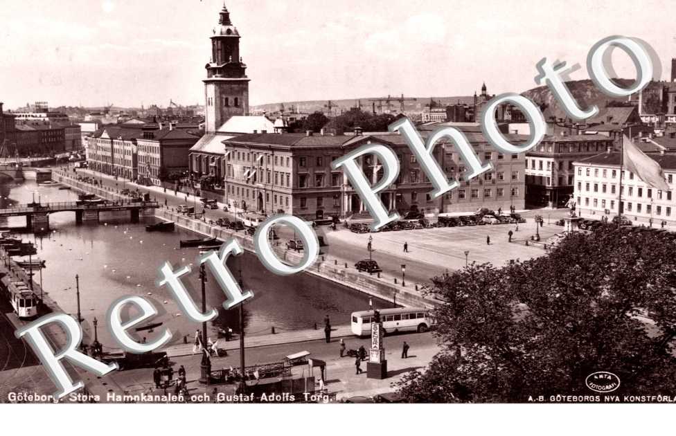 Stora Hamnkanalen och Gustaf Adolfs