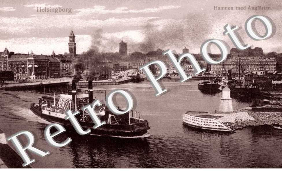 Hamnen med Angfärjan