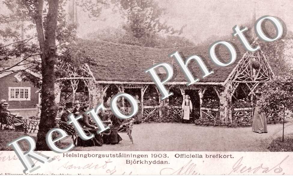 Officiella brefkort bjorkhyddan