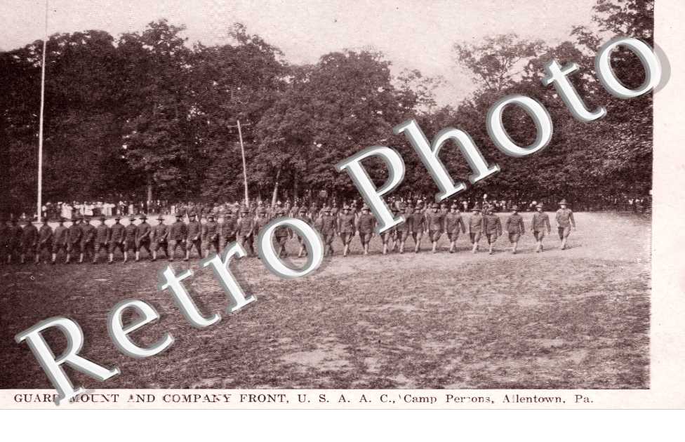 Guard Mount and Compagny Front, Camp Persons