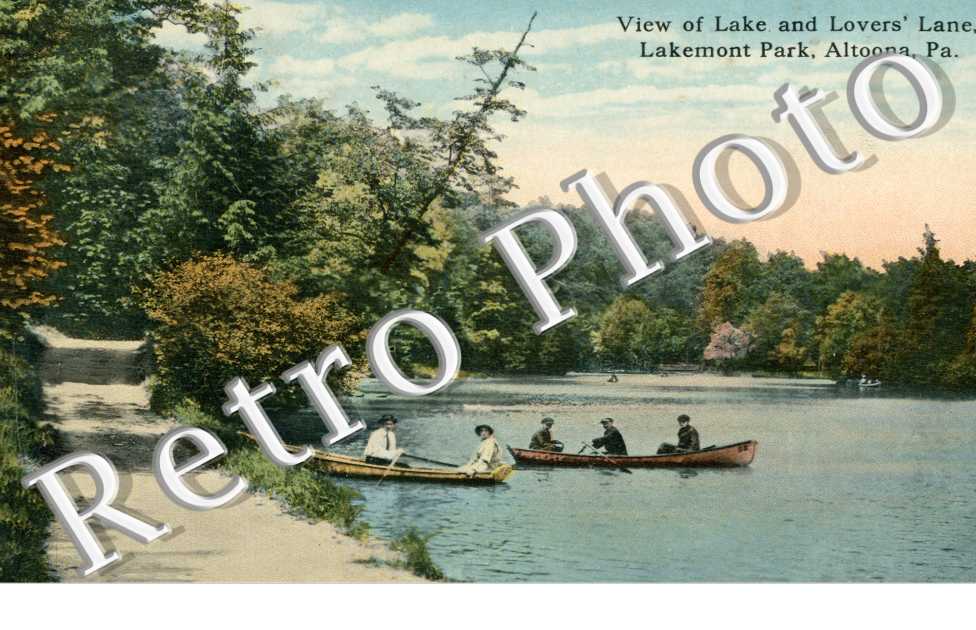 Lake and Lovers'Lane, Lakemont Park