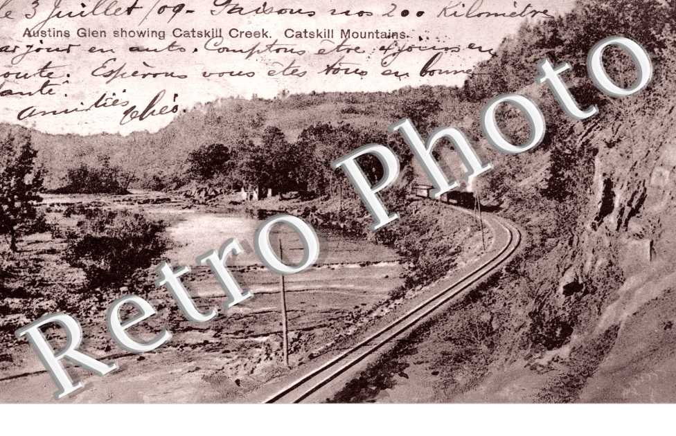 Autins Glen showing Catskill Creek