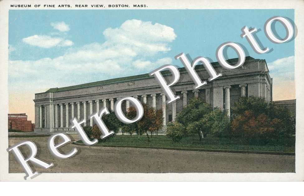 Museum of fine Arts, rear view
