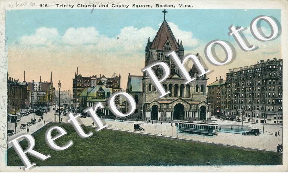 Trintity Church and Copley Square