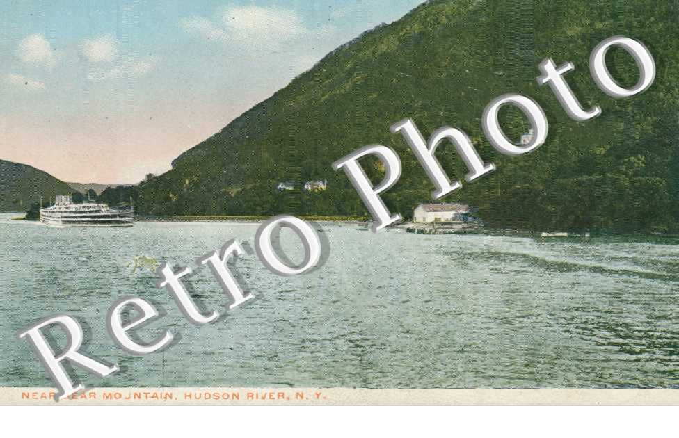 Near Bear mountain, Hudson river