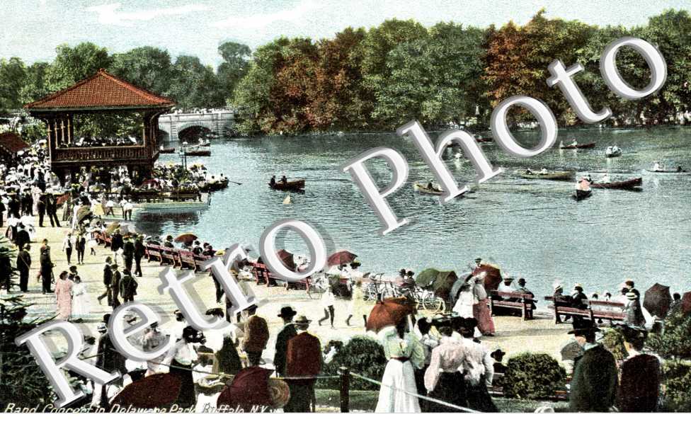 band concert in Delaware park