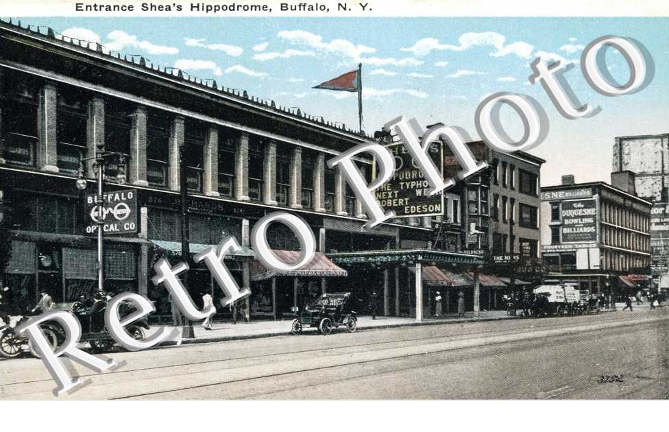 entrance Shea's hippodrome