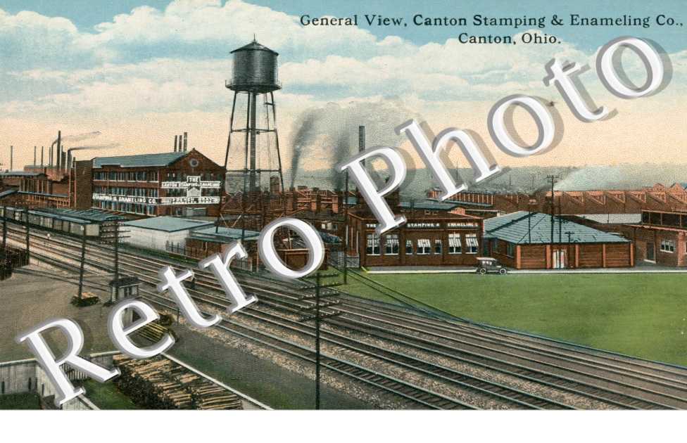 General View, Canton Stamping and Enameling Co