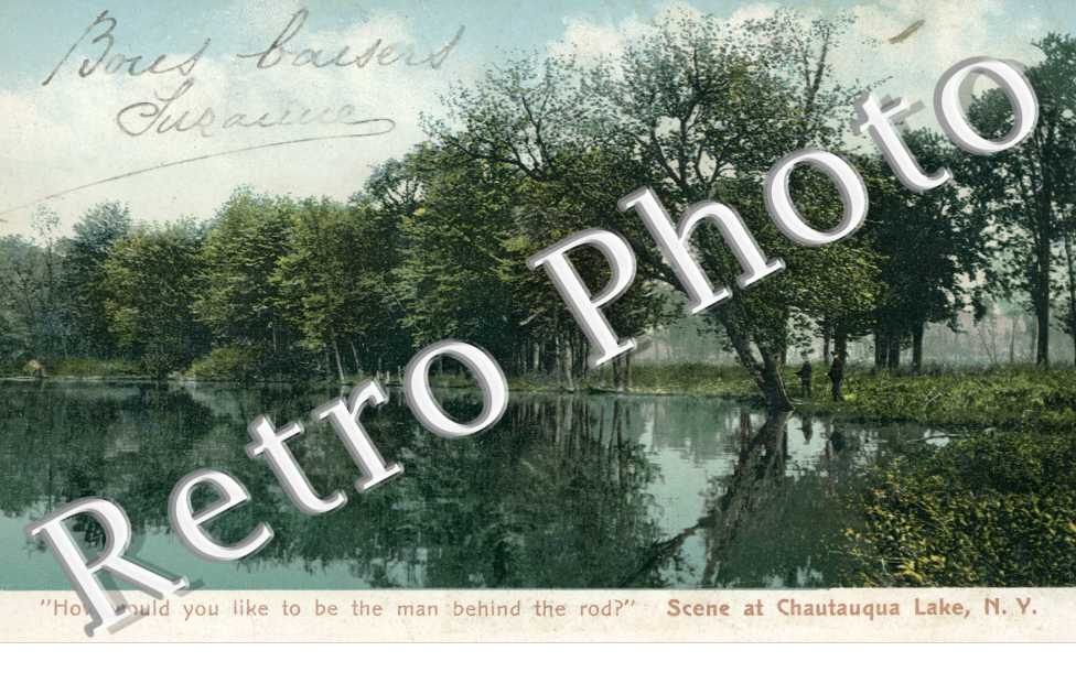 Scene at Chautauqua Lake