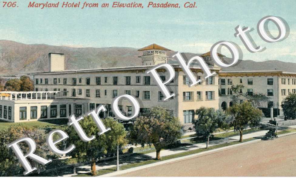 Maryland Hotel from an Elevation
