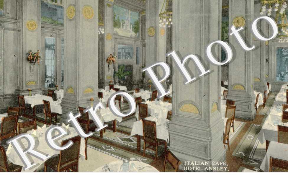 italian cafe, hotel Ansley