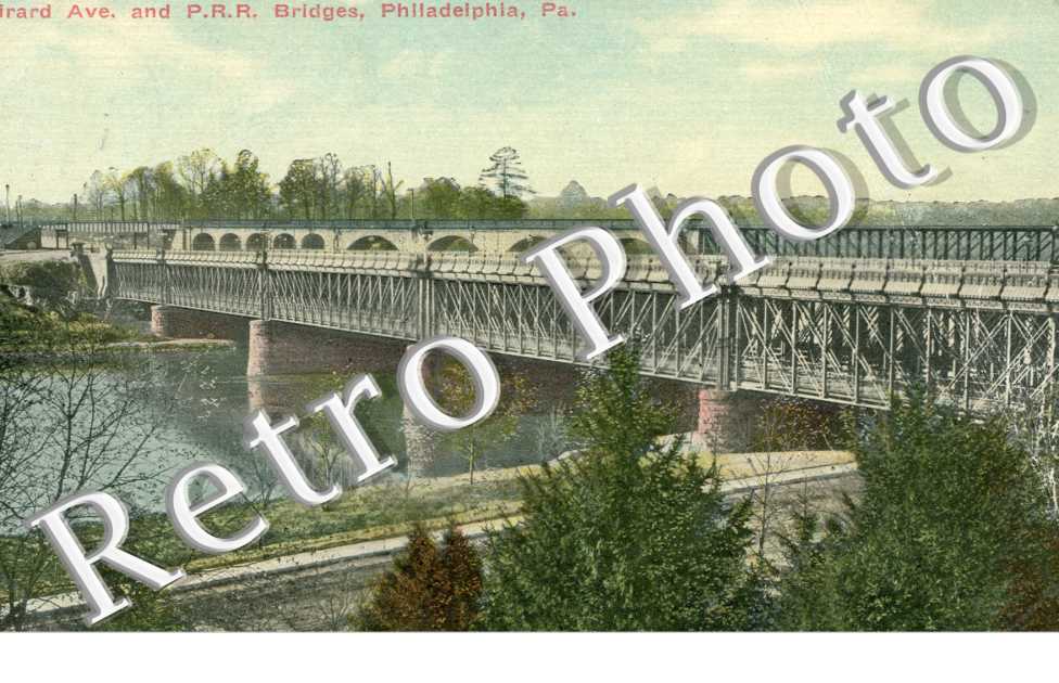 Girard Avenue and P.R.R Bridges