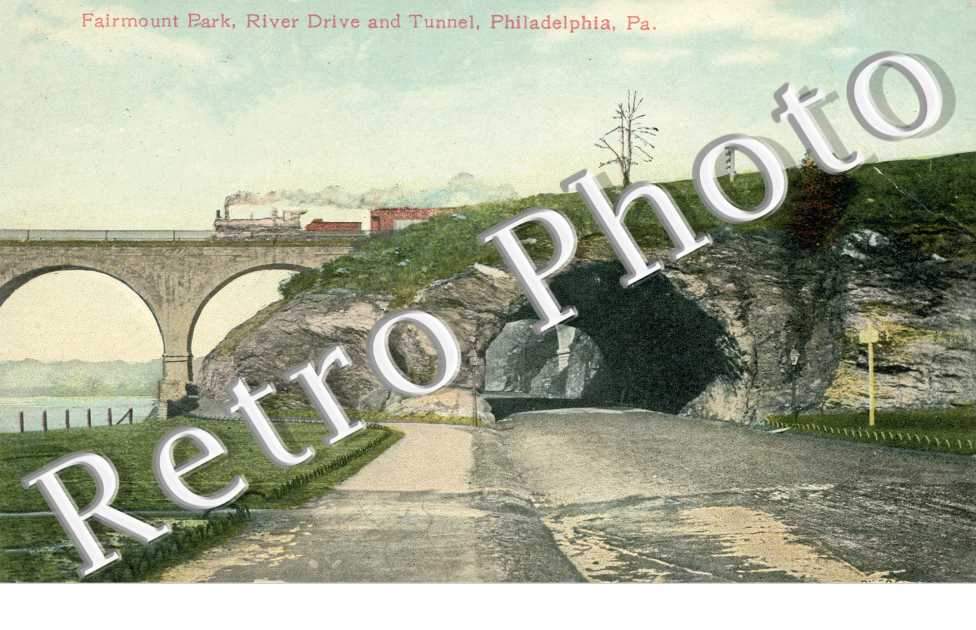 Fairmount Park River Drive and Tunnel