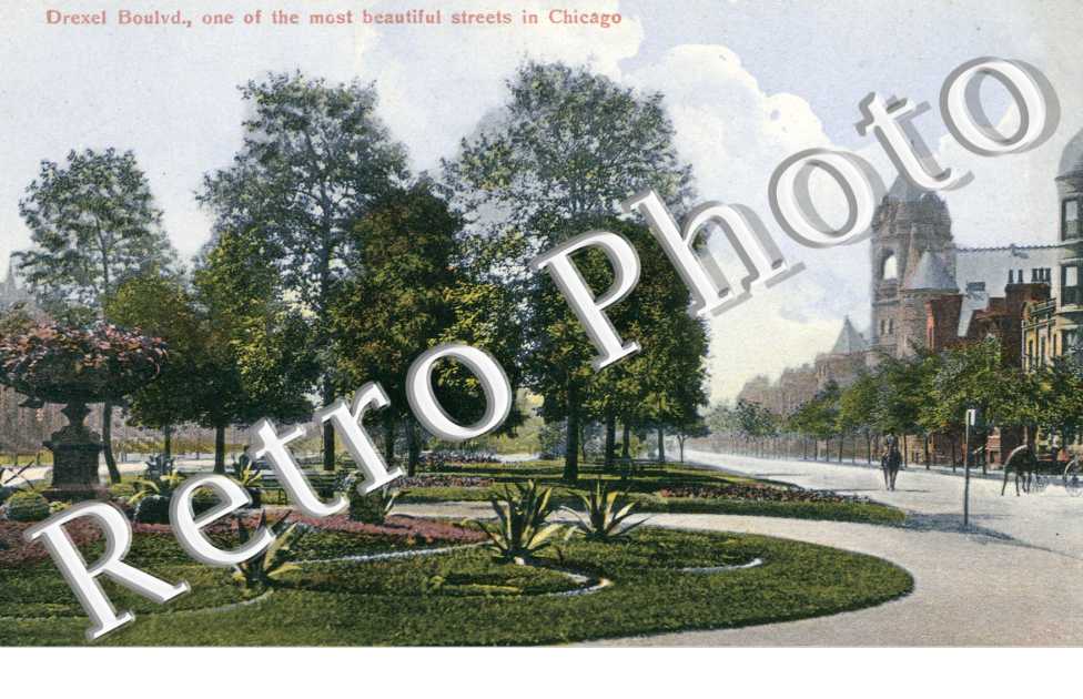 Drexel Boulevard, one of the most beautiful streets in Chicago