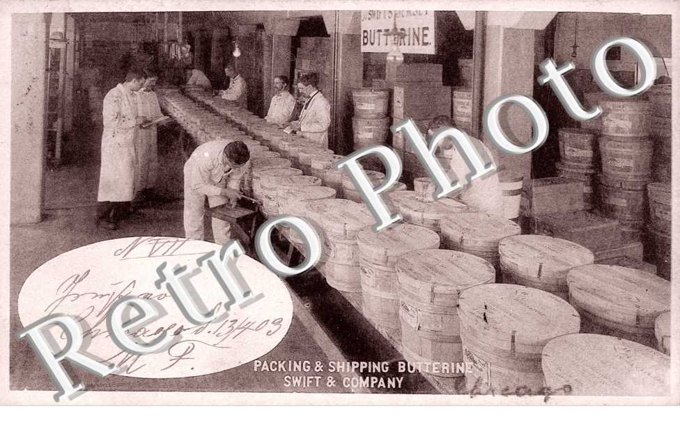 Packing and Shipping butterine, Swift and Company