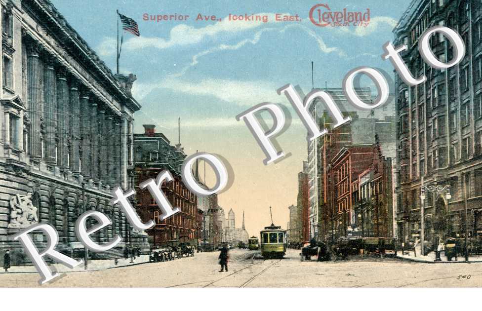 Superior Ave., looking East