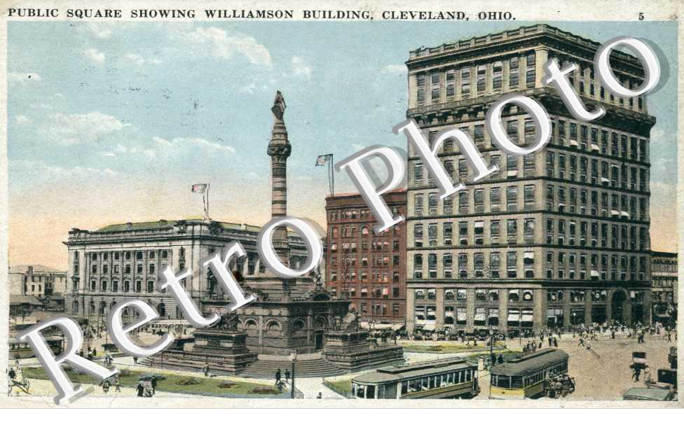Public Square Showing Williamson Building 