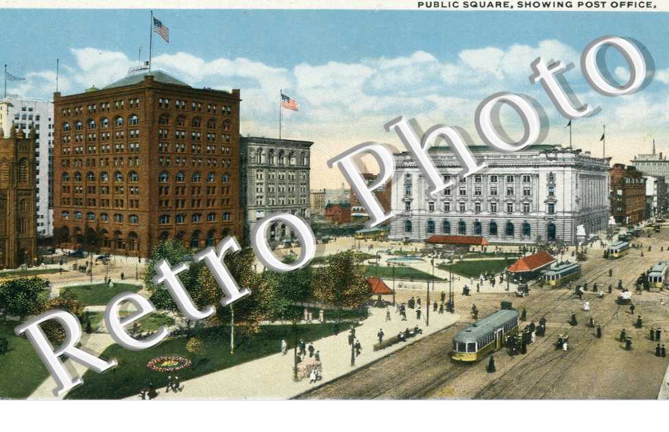 Public Square, showing Post Office