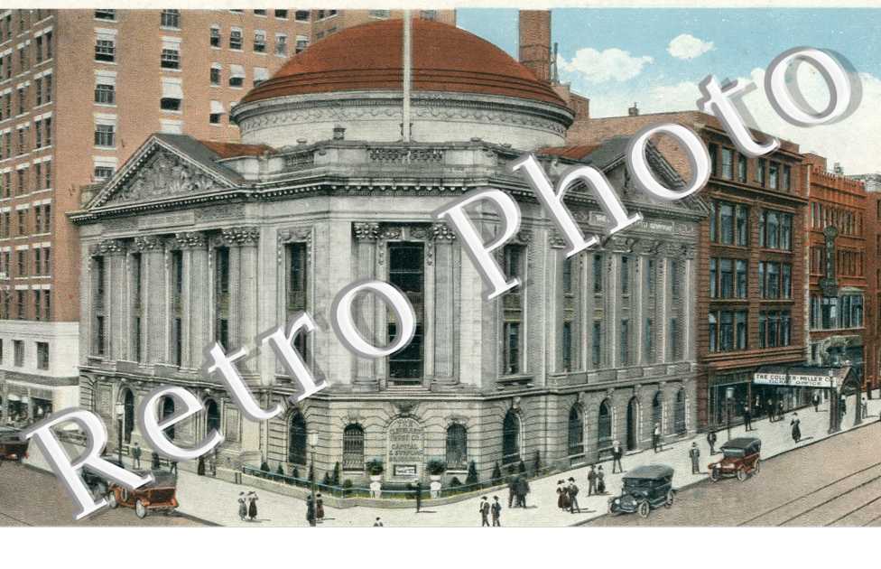 Main Office, the Cleveland trust Co. Euclid Avenue and East Ninth Street
