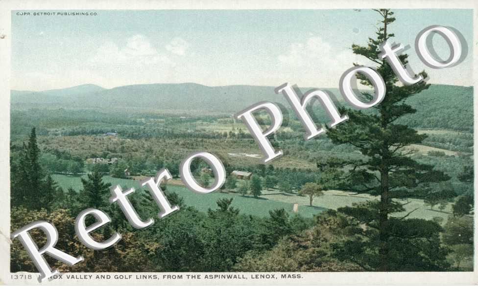 Lenox Valley and Golf links from the Aspinwall