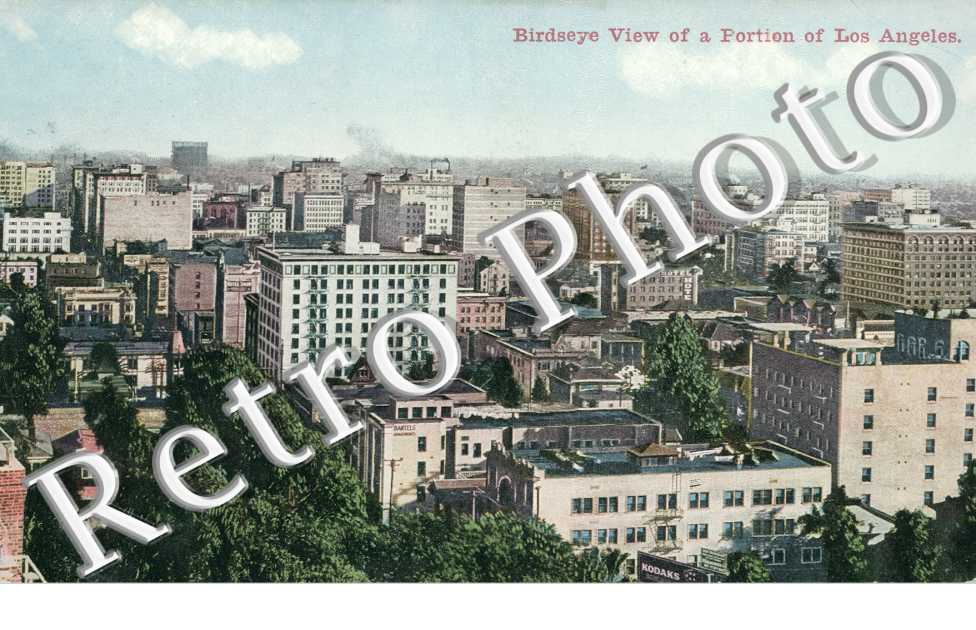 Birdseye view of Portion of Los Angeles