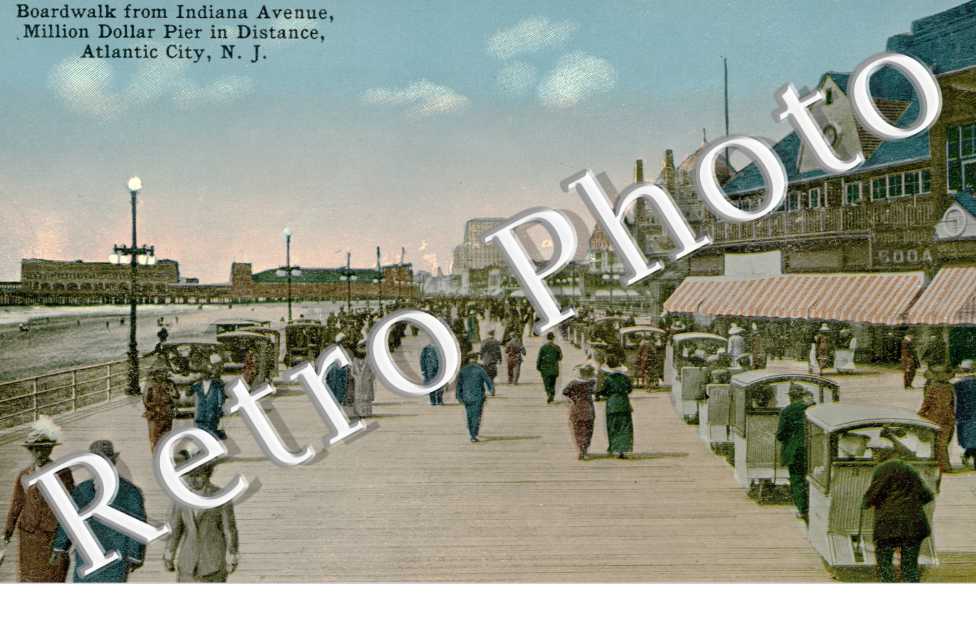 boardwalk from Indiana avenue