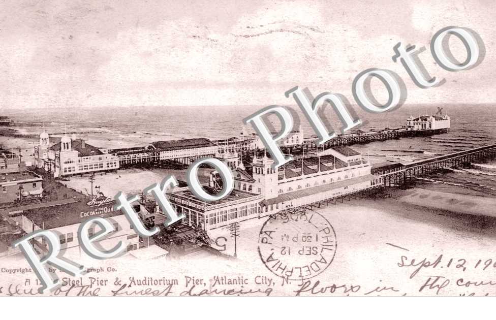 Steel pier and auditorium pier
