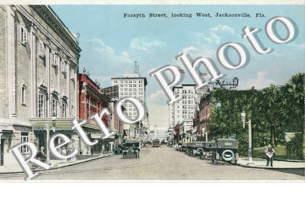 Forsyth Street, looking west