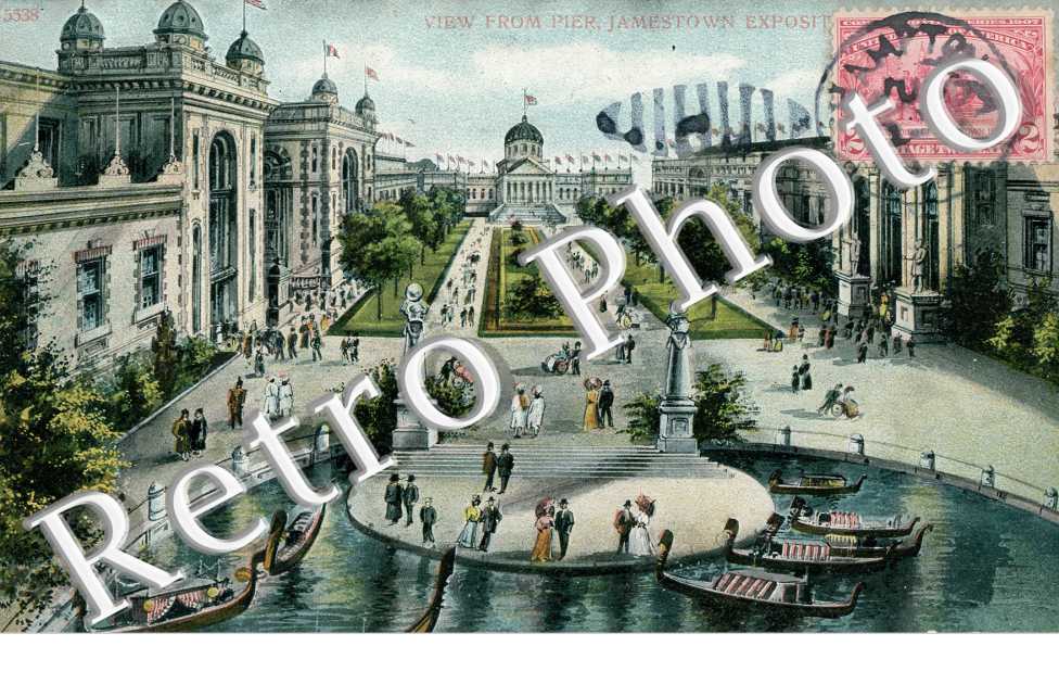 View from Pier, Jamestown Exposition