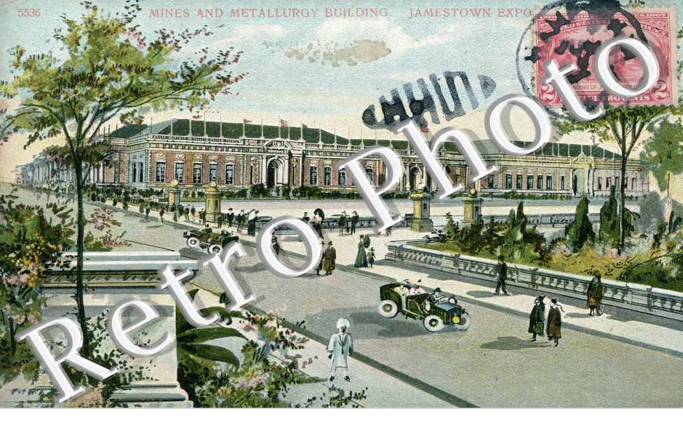 Mines and Metallurgy building, Jamestown Exposition