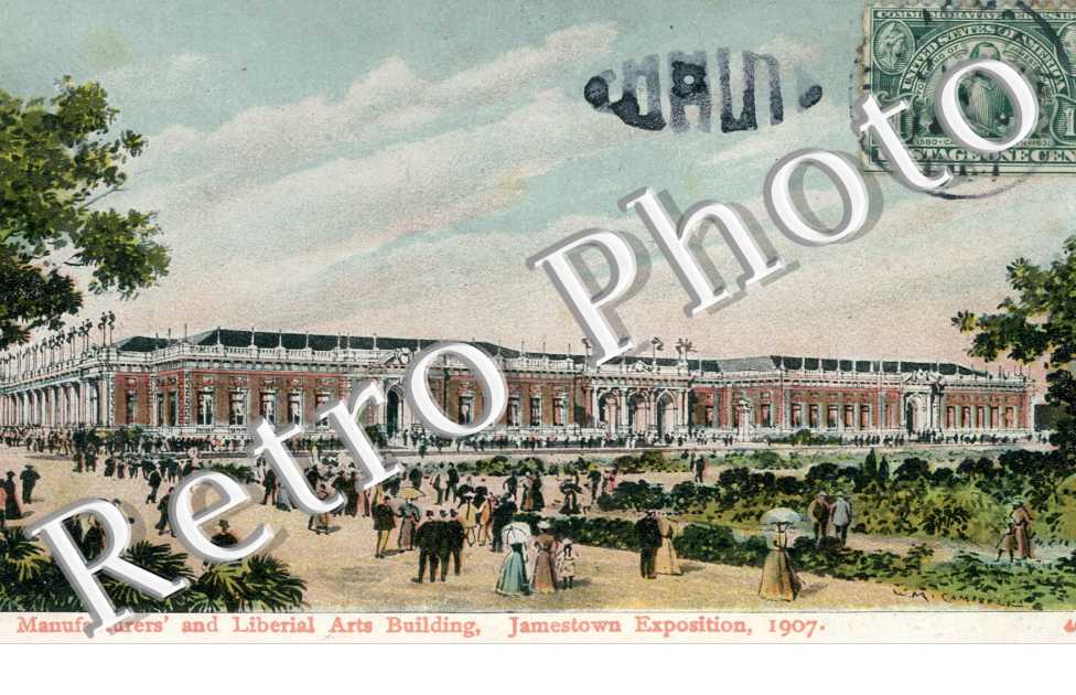 Manufacturers and Liberial Arts building, Jamestown Exposition